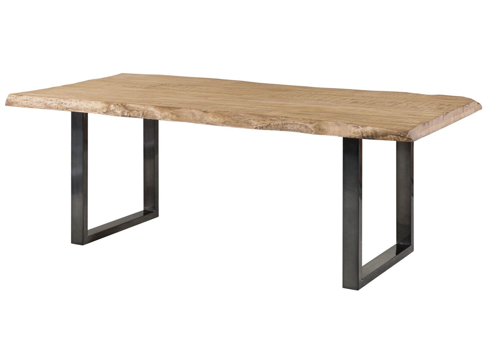 Massivmoebel24 Baumkantentisch FREEFORM (Baumtisch Mango 180x90x77 günstig online kaufen