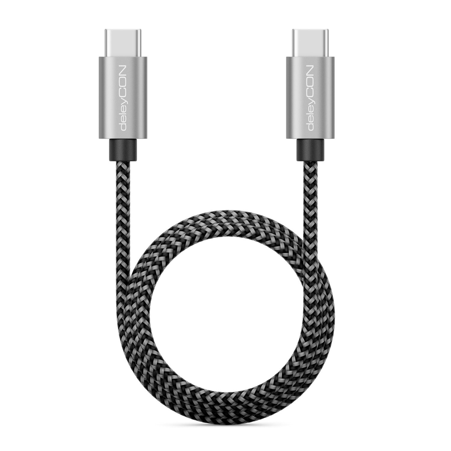 deleyCON deleyCON 1m USB C Kabel PD3.0 60W Schnellladekabel USB-C Ladekabel USB-Kabel – Bild 3 von 5