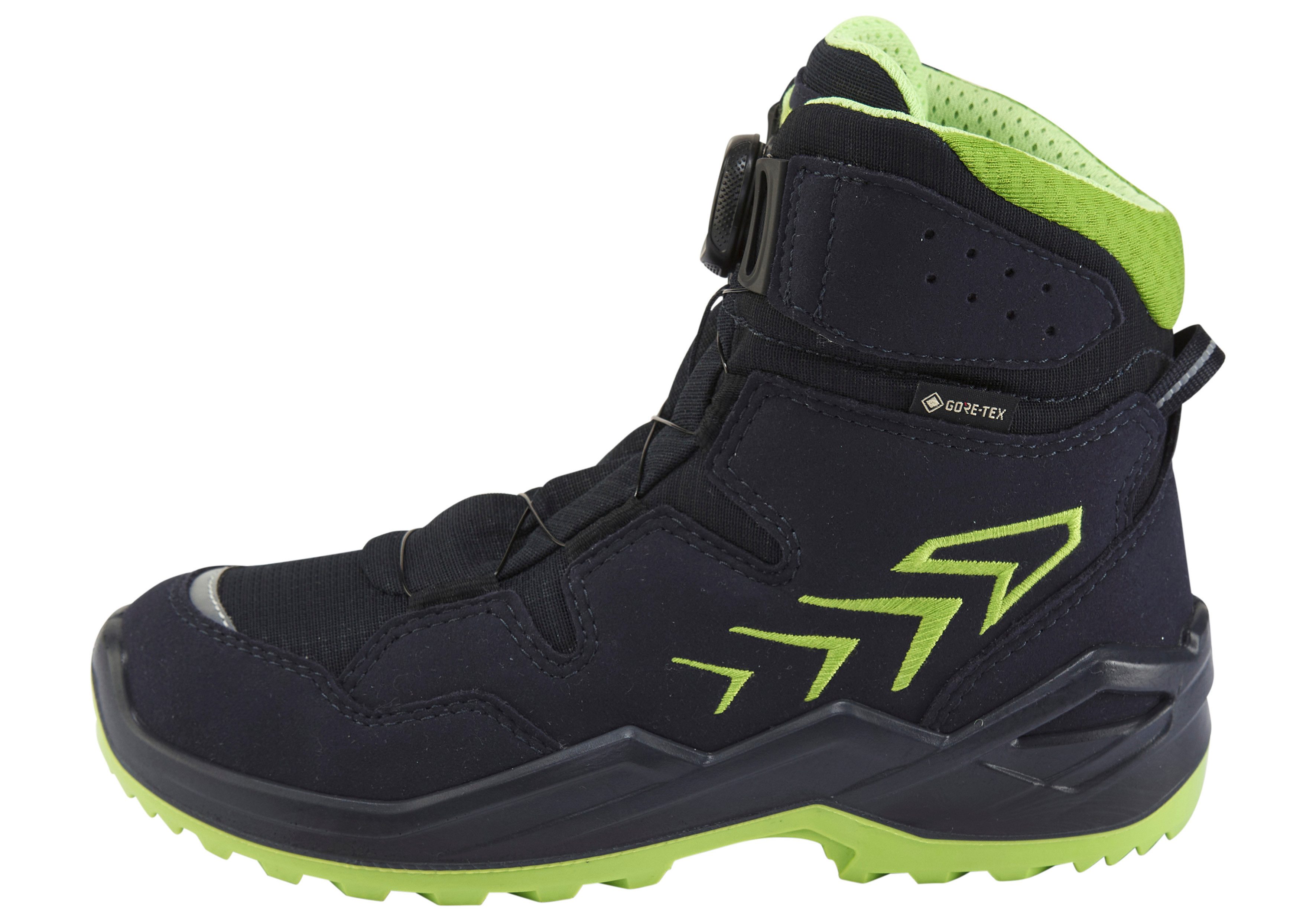 Lowa FIRO GORE-TEX HI JR Winterstiefel Winterschuhe, Winterboots, wasserdicht, gefüttert, mit Drehverschluss