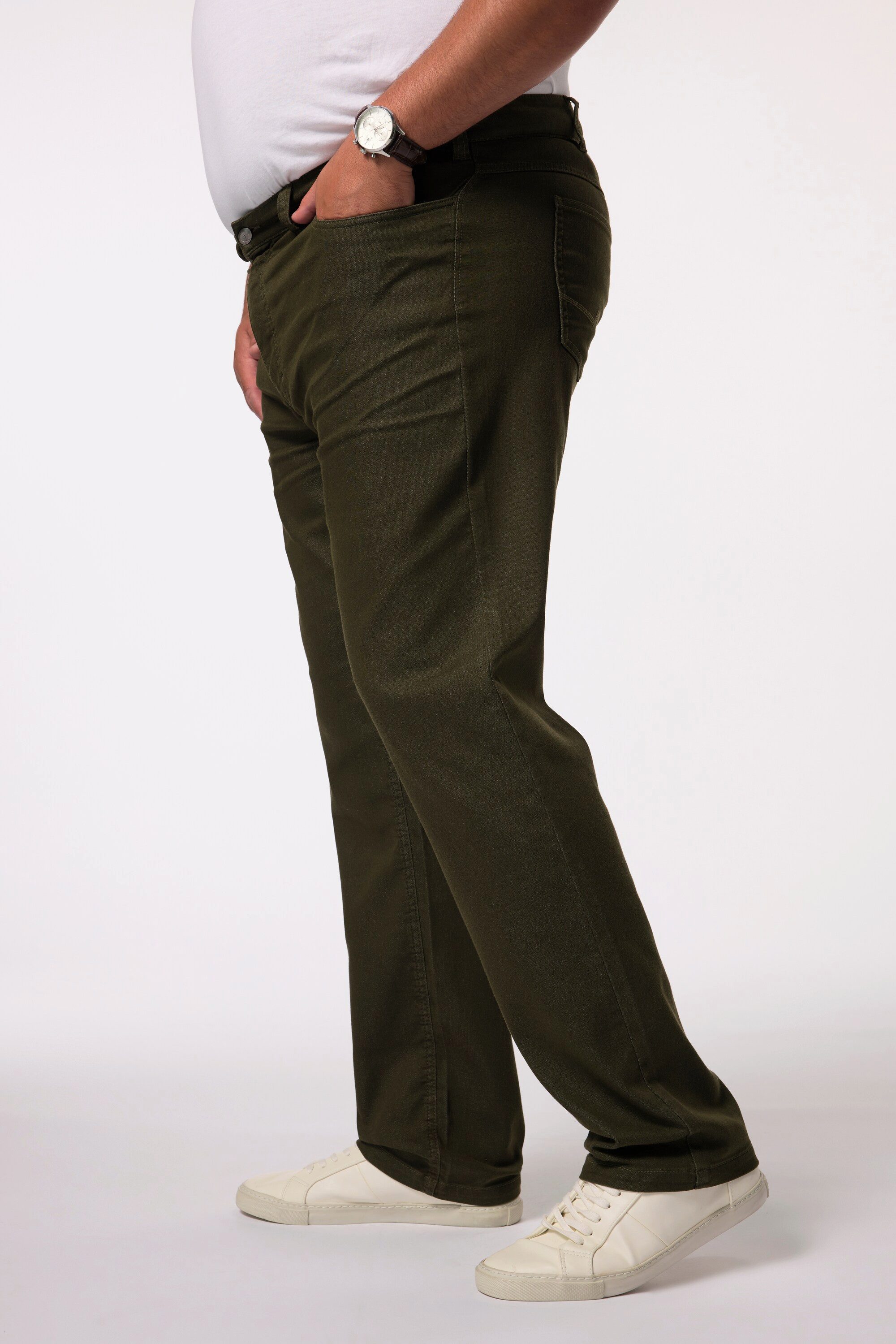 Men Plus 5-Pocket-Jeans Men+ Hose Bauchfit 5-Pocket Superstretch bis 8 XL