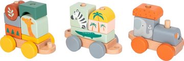 Small Foot Spielzeug-Zug Holzzug Safari