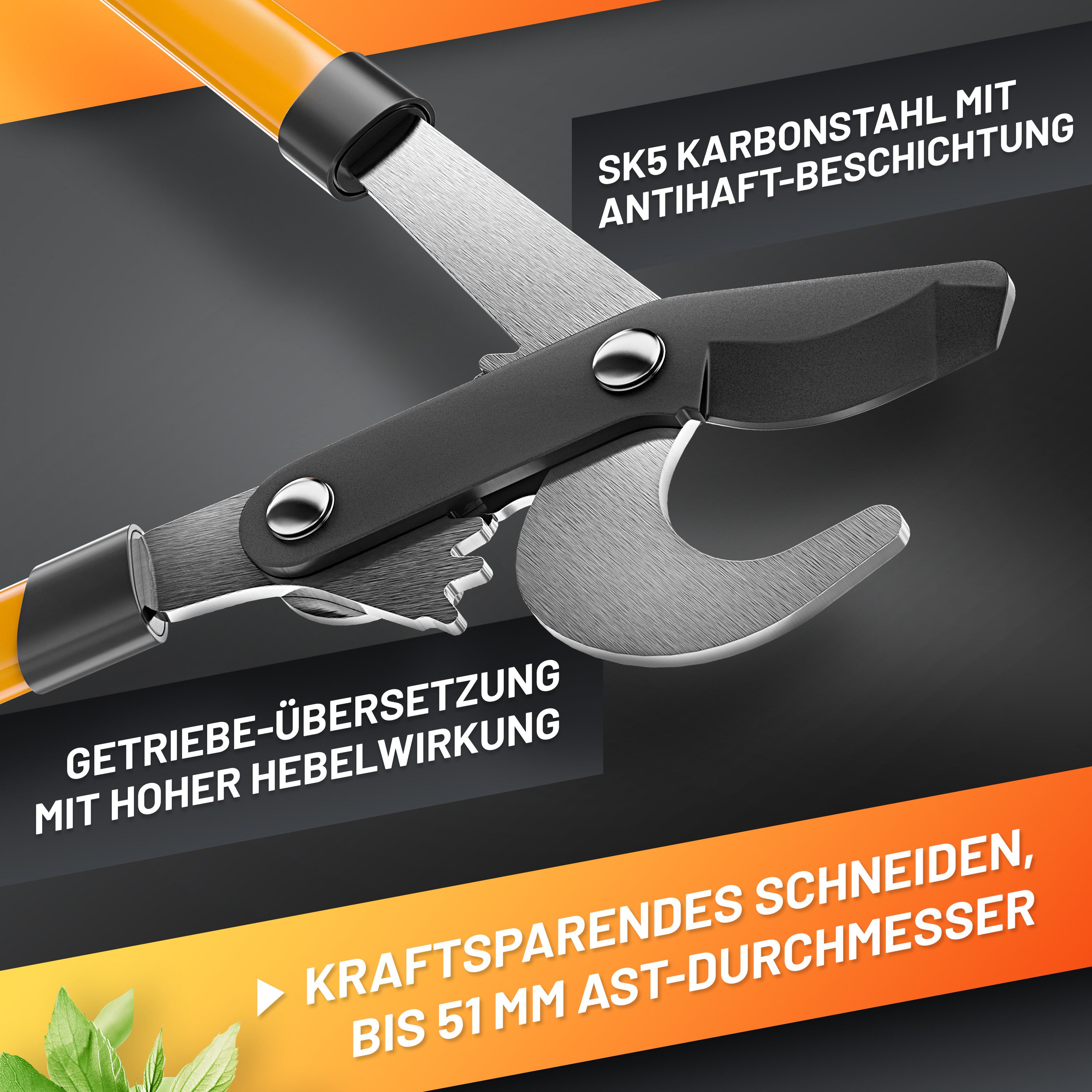 GRÜNTEK Astschere T-REX 765 mm Gartenschere, günstig online kaufen