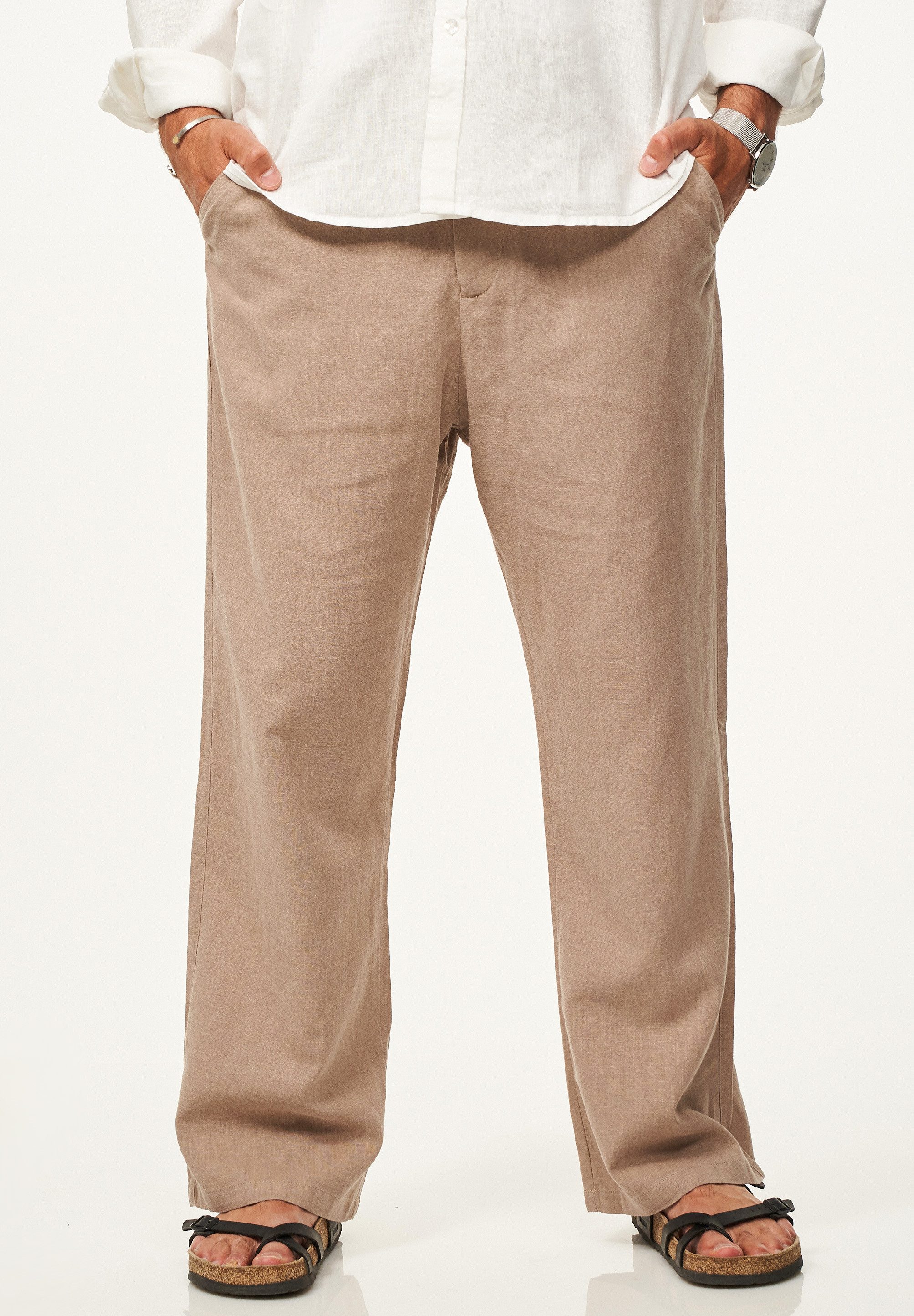 DAILY COTTON Leinenhose für Herren aus günstig online kaufen