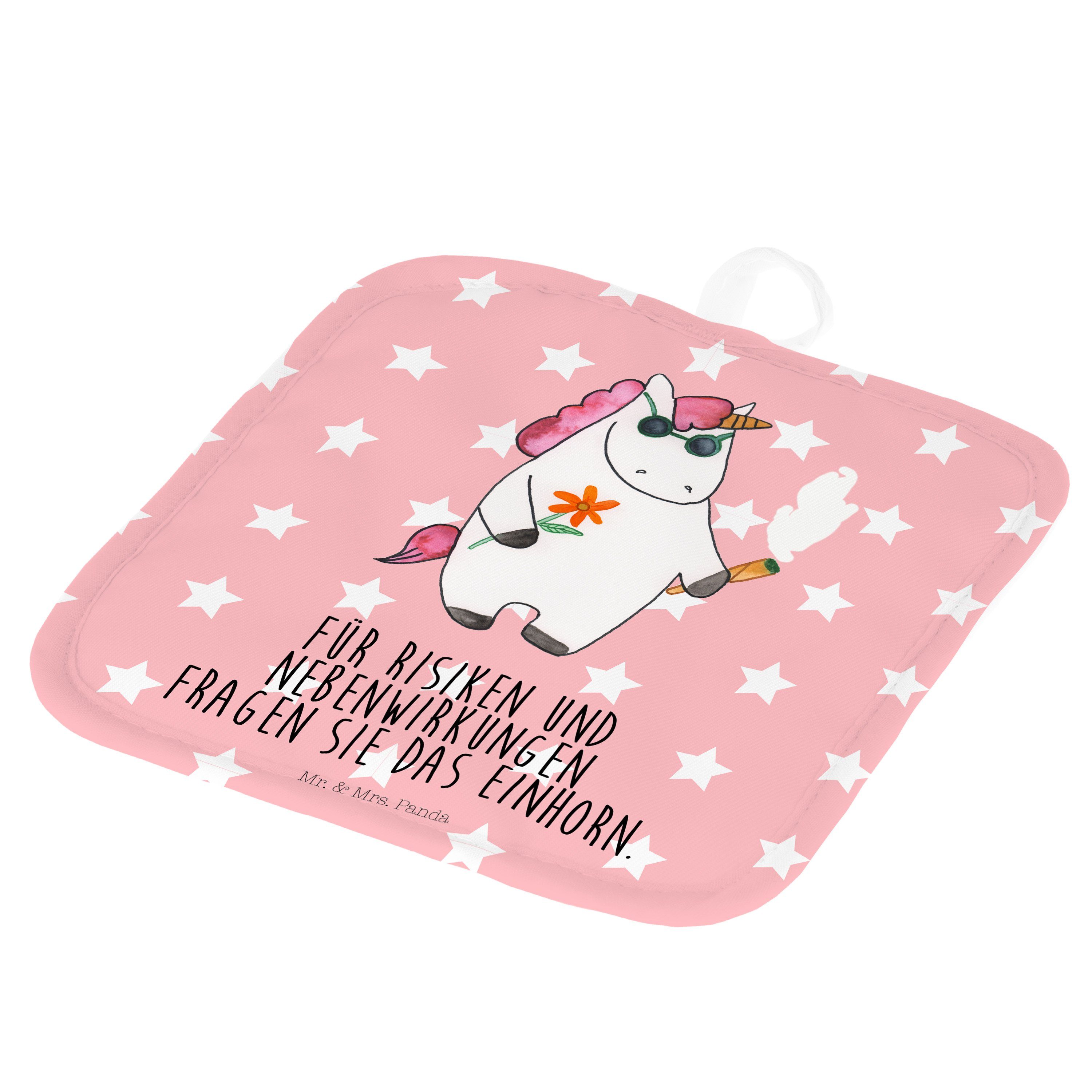 Mr. Topflappen witz, Einhorn Pastell Mrs. Rot (1-tlg) Topflappen, Woodstock & - - Alkohol, Panda Geschenk,