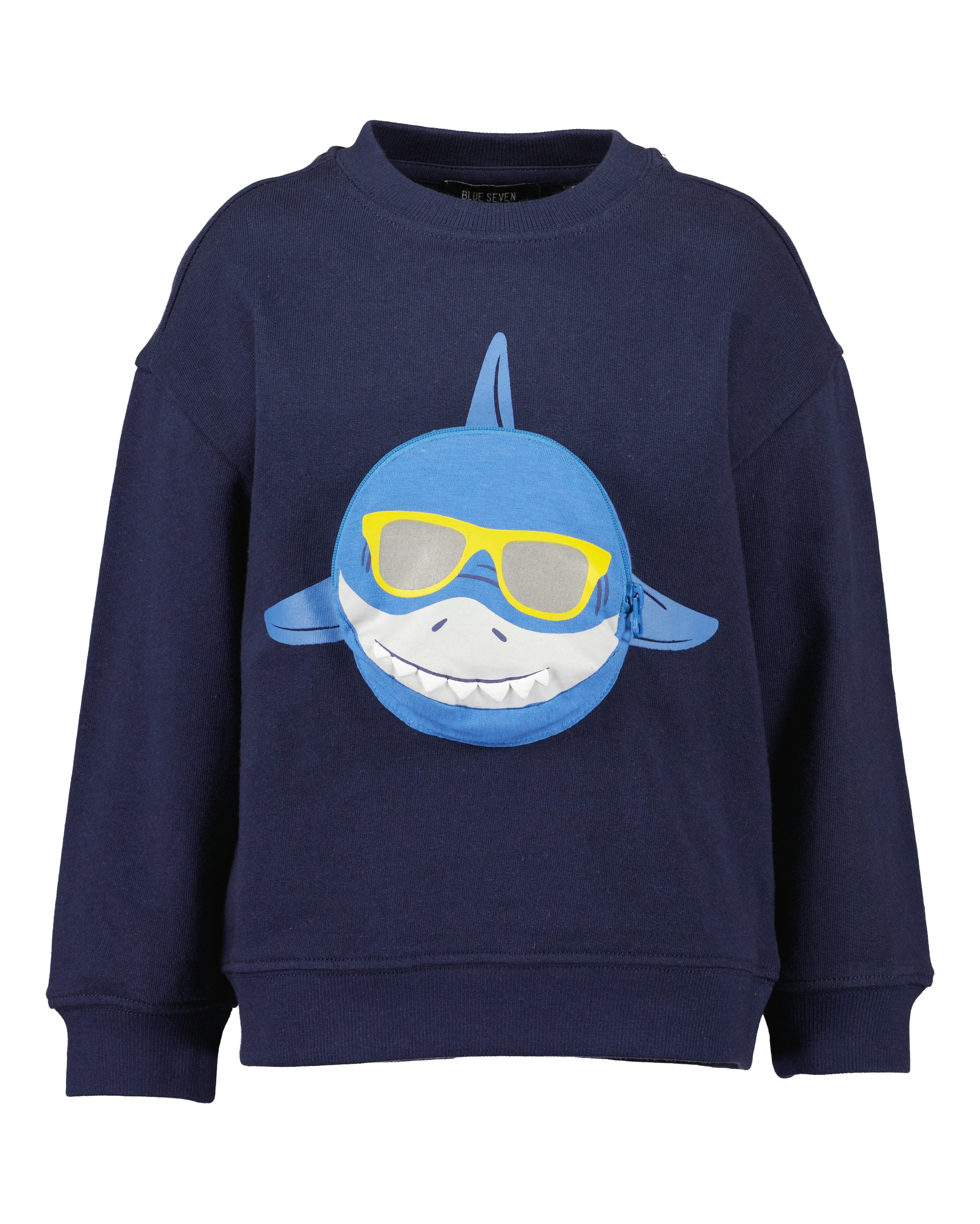 Blue Seven Sweatshirt mit cooler aufgesetzter Tasche