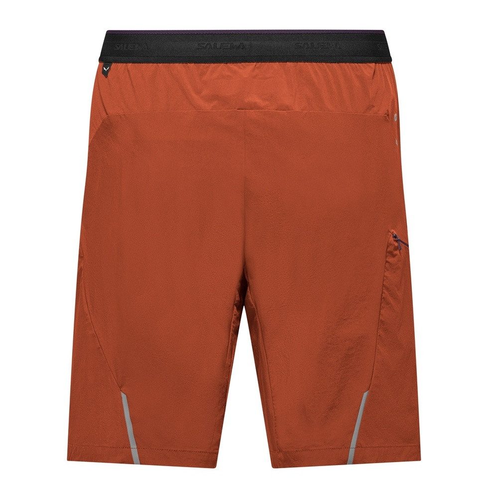 Salewa Trekkinghose Wanderhose Pedroc Cargo 4 DST Short (atmungsaktiv, leicht) kurz braun