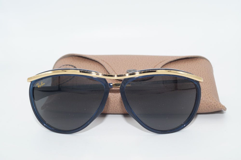 Ray-Ban Sonnenbrille RAY BAN Sonnenbrille Sunglasses RB 2219 1370B1 Olympian Aviator
