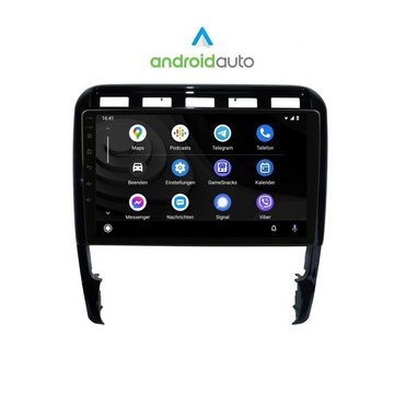 TAFFIO Für Porsche Cayenne 9PA 9" Android Autoradio GPS CarPlay AndroidAuto Einbau-Navigationsgerät