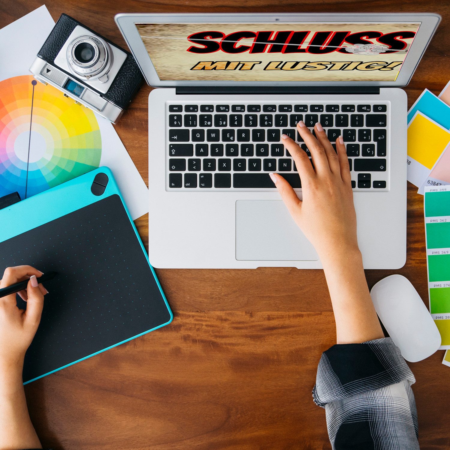 speecheese Tasse Kaffeebecher mit lustigem Einhorn Gewehr Motiv SCHLUSS