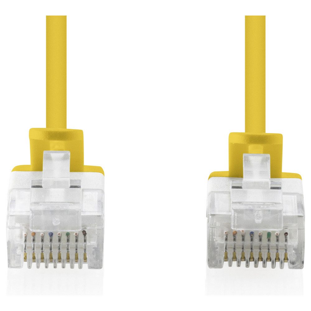 Digitus Digitus DK-1618-050S-Y RJ45 Patchkabel CAT 6 U/UTP 5 m Gelb 1 St. Netzkabel, (500.00 cm)