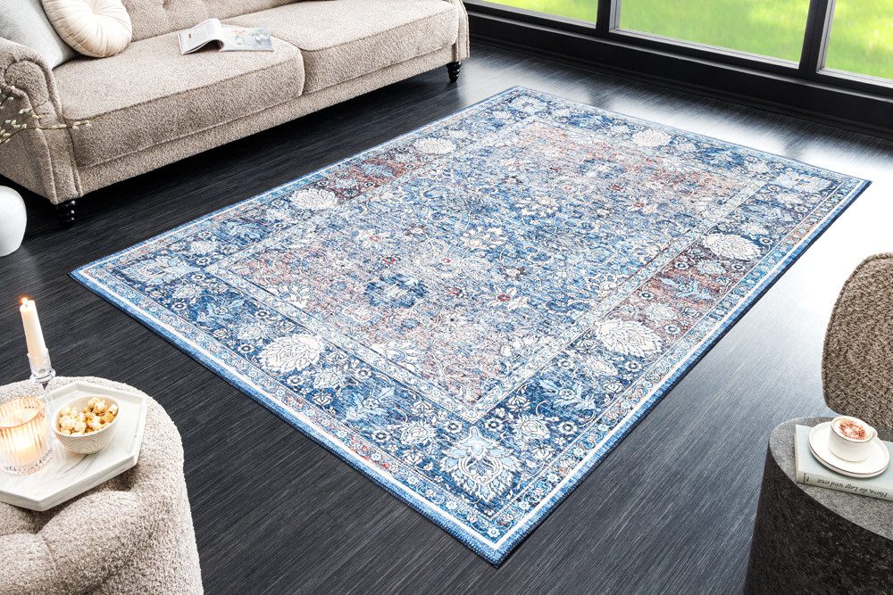 riess-ambiente Designteppich HERITAGE 230x160cm blau beige günstig online kaufen