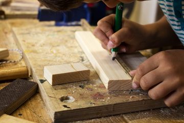 Die Werkkiste Zollstock Zimmereibleistift Werkdachsedition