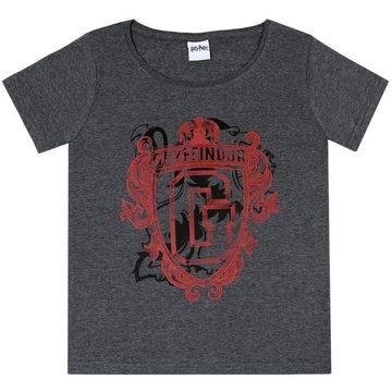 Sarcia.eu T-Shirt Dunkelgraues T-Shirt für Damen GRYFFINDOR Harry Potter