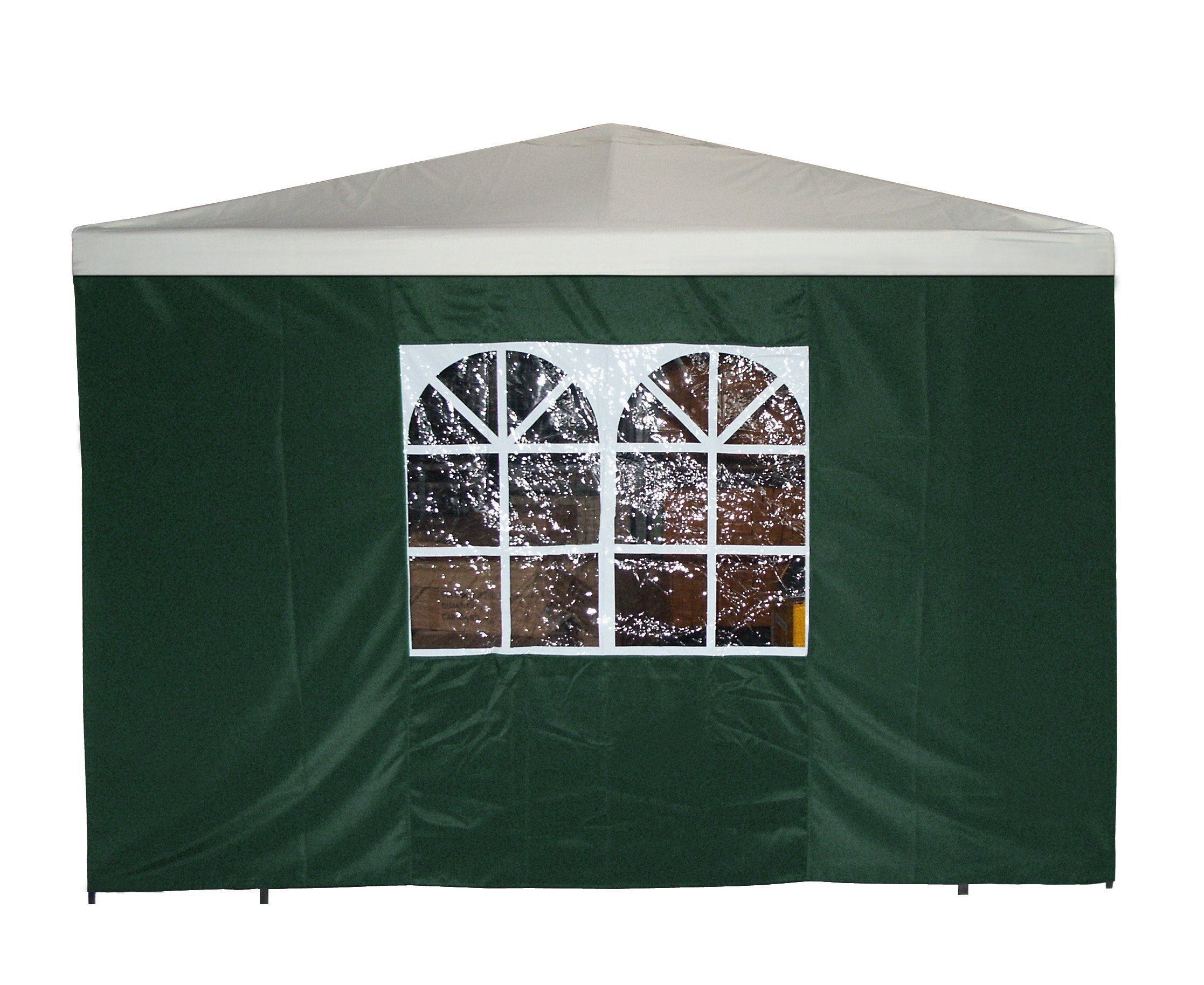DEGAMO Pavillonseitenteil, 3x1,9 Meter, Polyestergewebe grün, günstig online kaufen