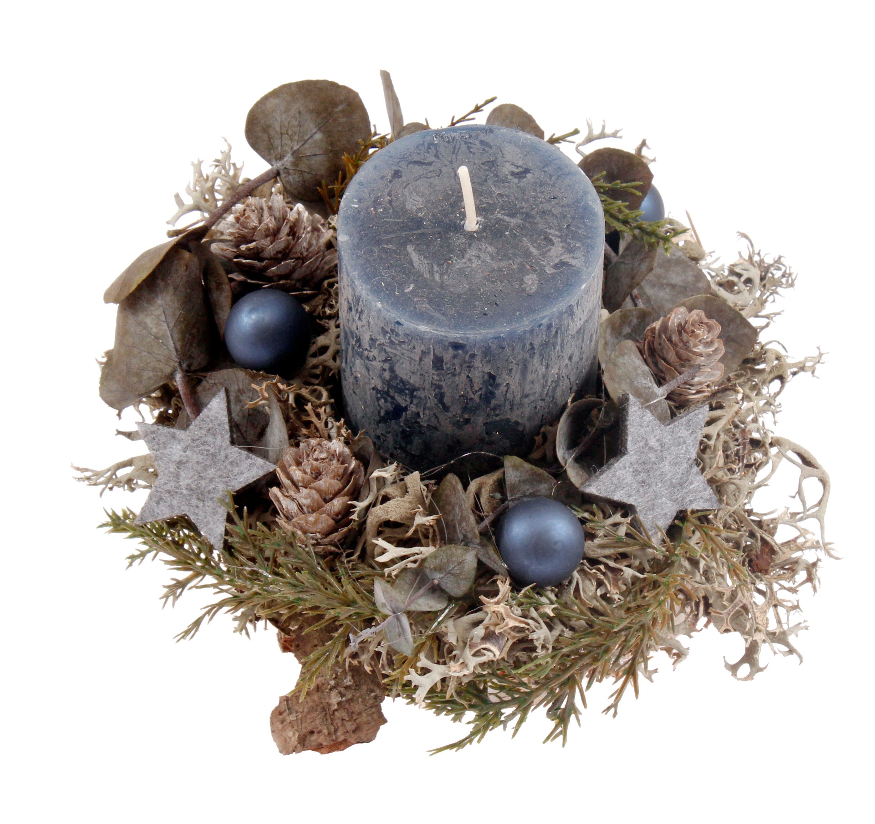 CreaFlor Home Dekokranz Adventsdeko, Handarbeit, Natur, Motiv: Weihnachtsde günstig online kaufen