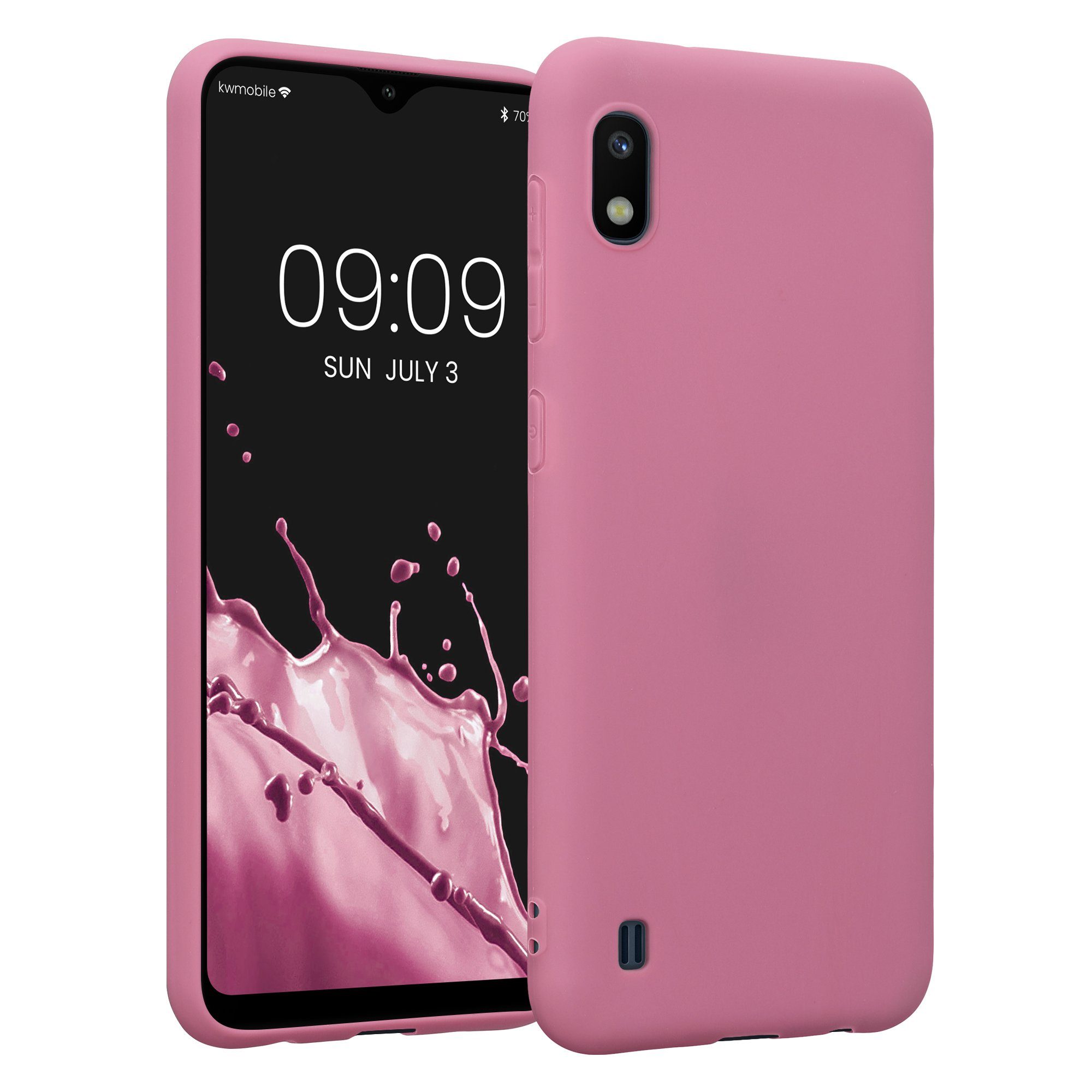 kwmobile Handyhülle Hülle für Samsung Galaxy A10, Hülle Silikon - Soft Handyhülle - Handy Case Cover