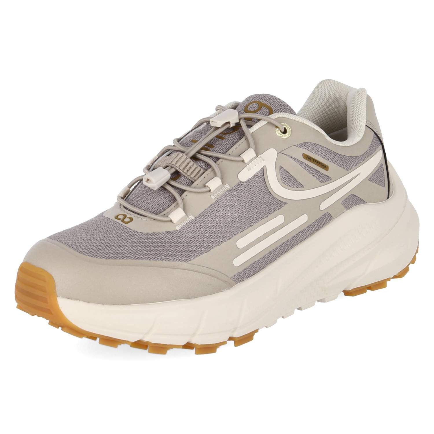 Tenhaag Tenhaag 0043-007 Damen Textil & Synthetik beige Schnürschuh