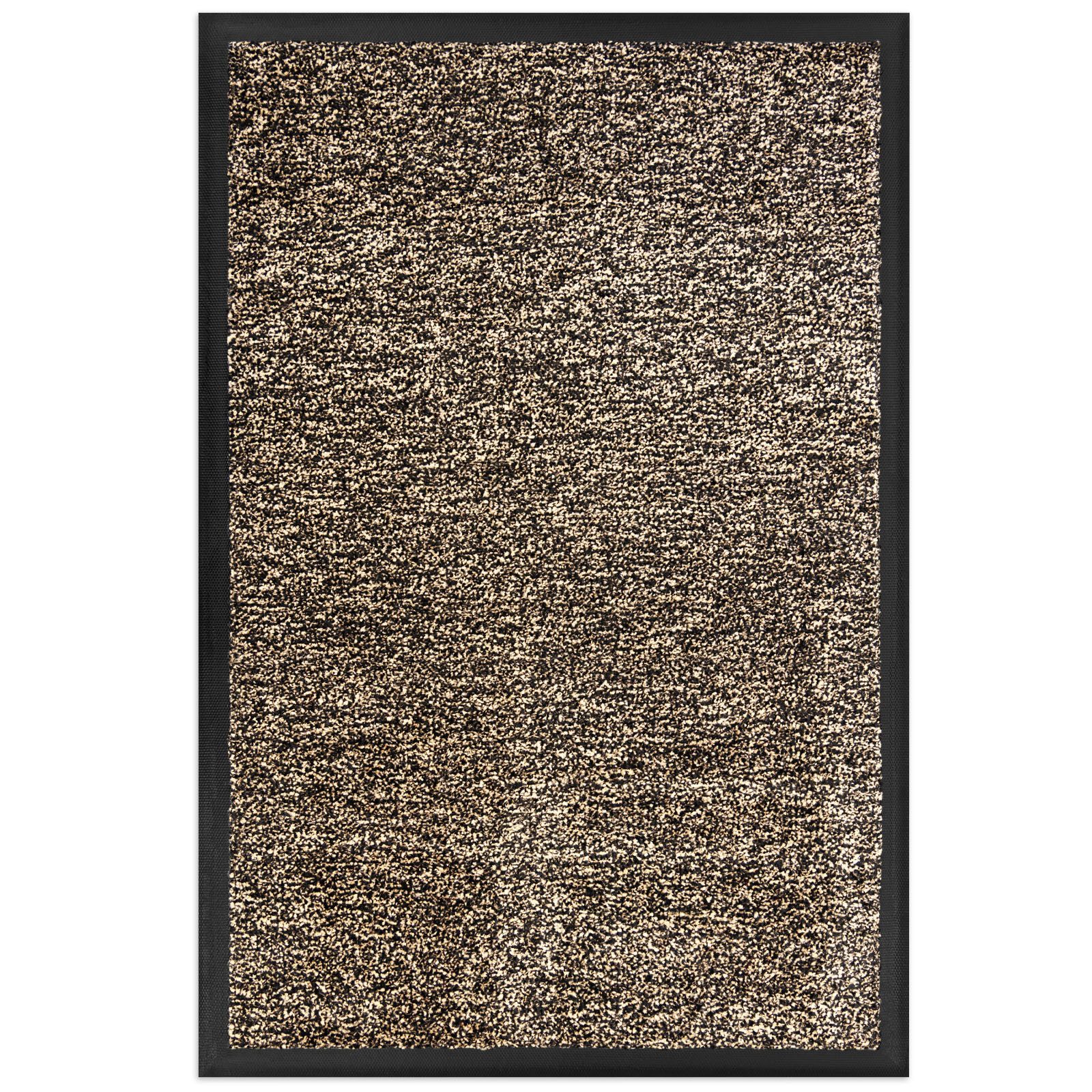 Kubus Fußmatte Griptex Schmutzfangmatte hochabsorbierend für den Eingangsbereich, Langlebige Fußmatte mit rutschfestem TPE-Rücken