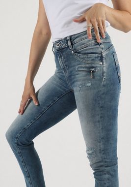 Miracle of Denim Skinny-fit-Jeans -  Damen Skinny Jeans - Suzy Skinny Fit