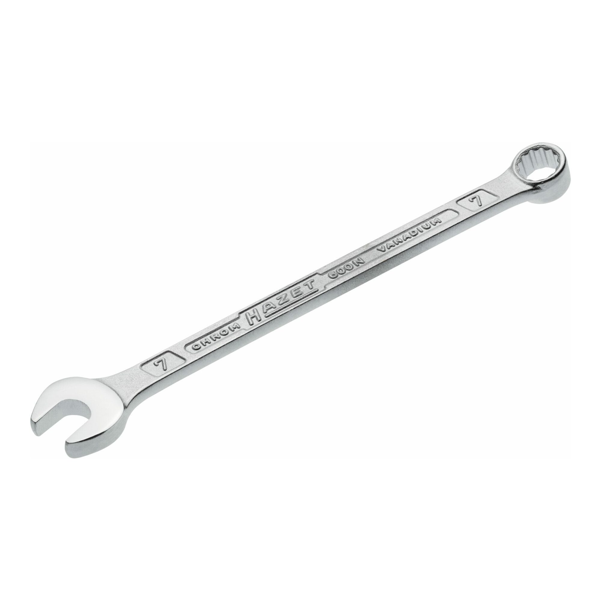 HAZET Ratsche HAZET Ring-Maulschlüssel 600N-7 7 mm
