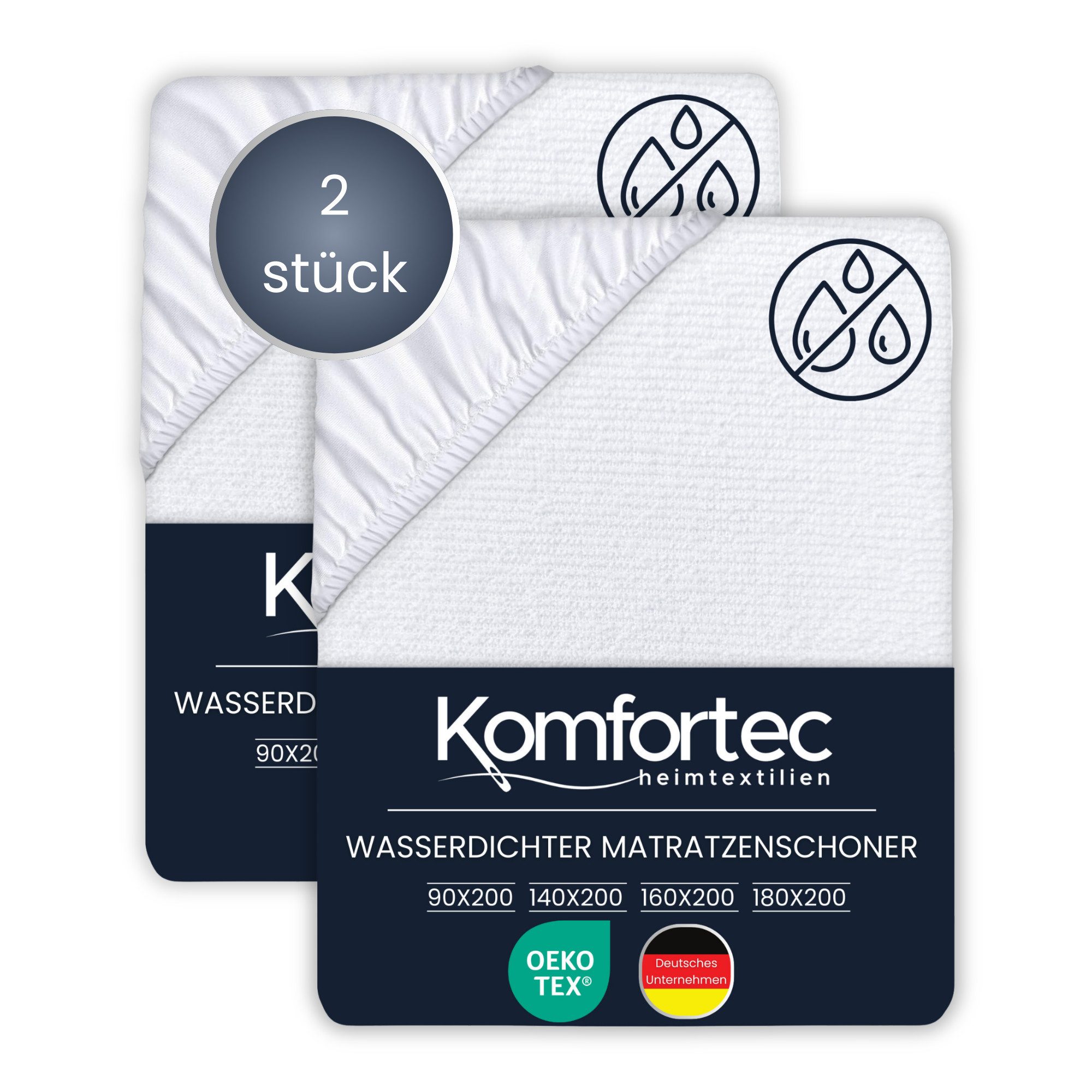 Matratzenschoner 90x200, 140x200, 160x200, oder 180x200 günstig online kaufen