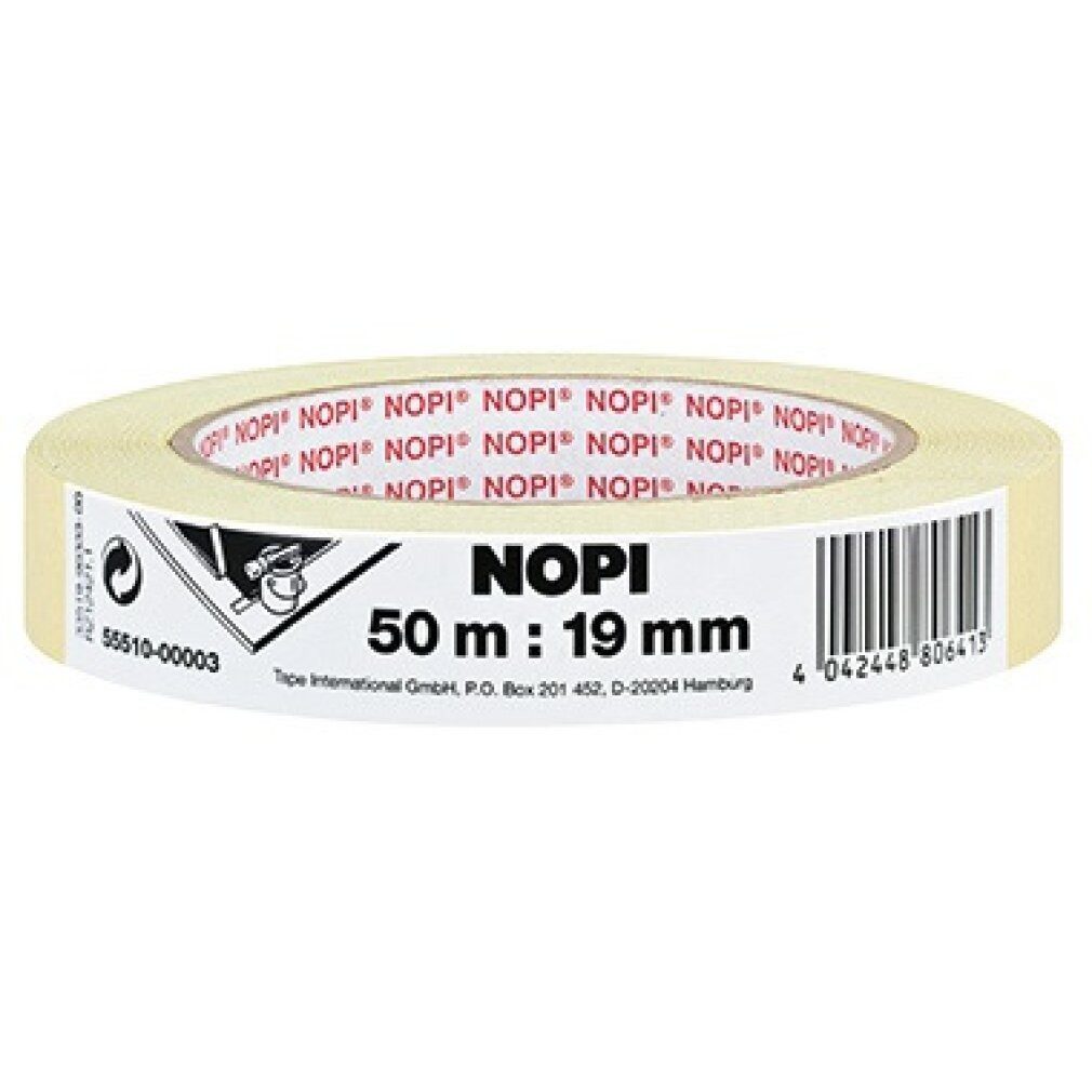 tesa Kreppband NOPI Malerkrepp 55510-00003 19mmx50m bei Naturkautschuk beige