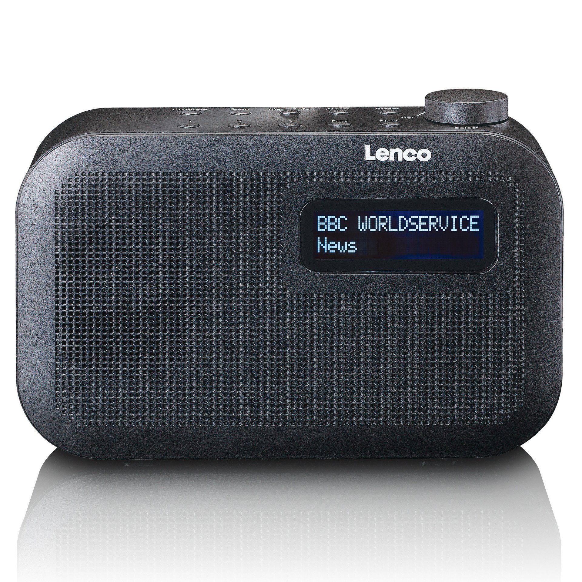 Lenco PDR-016BK - (DAB) Taschenradio Digitalradio (DAB) DAB+ (Digitalradio
