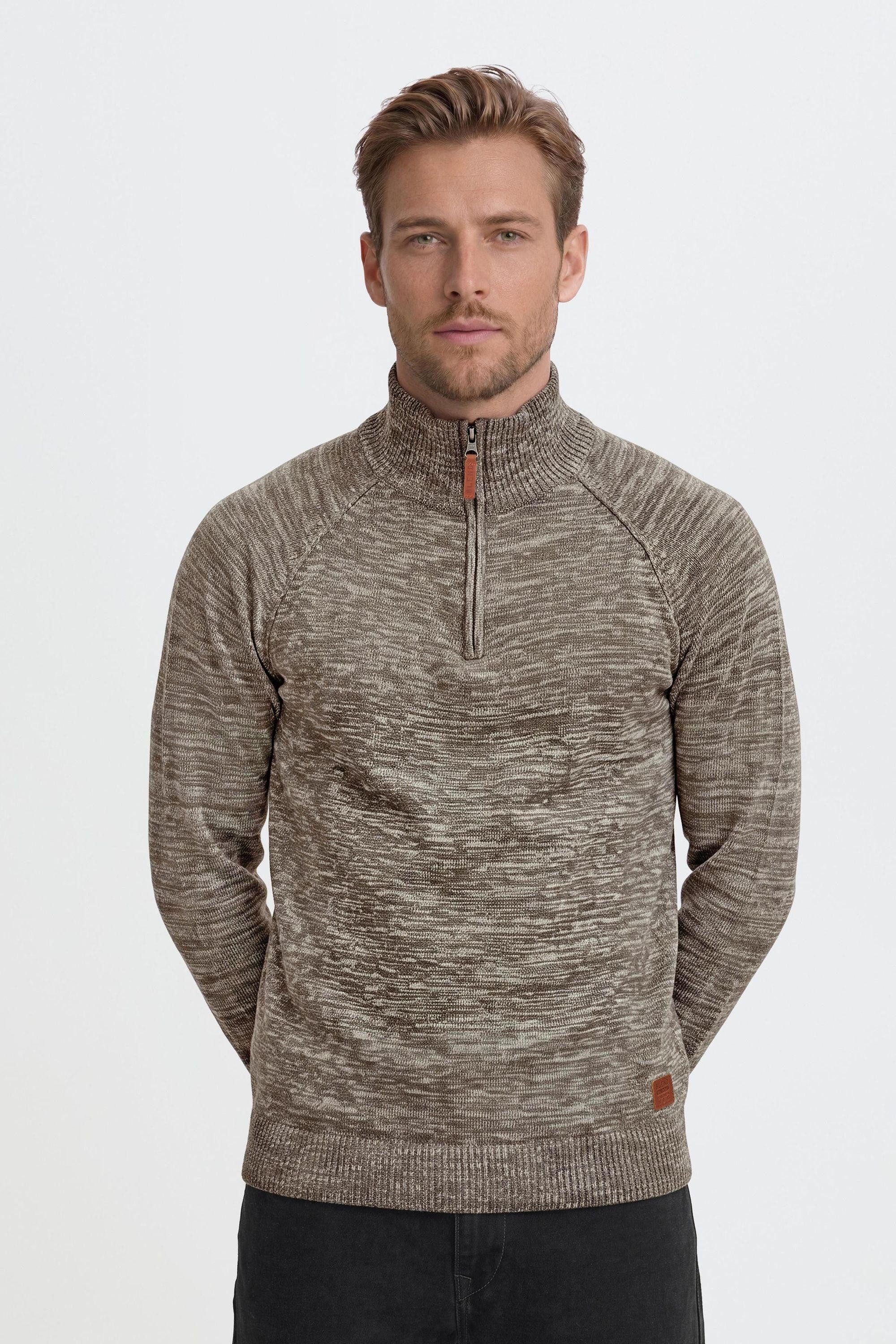Blend Troyer BHDanovan Strickpullover in MeLange-Optik