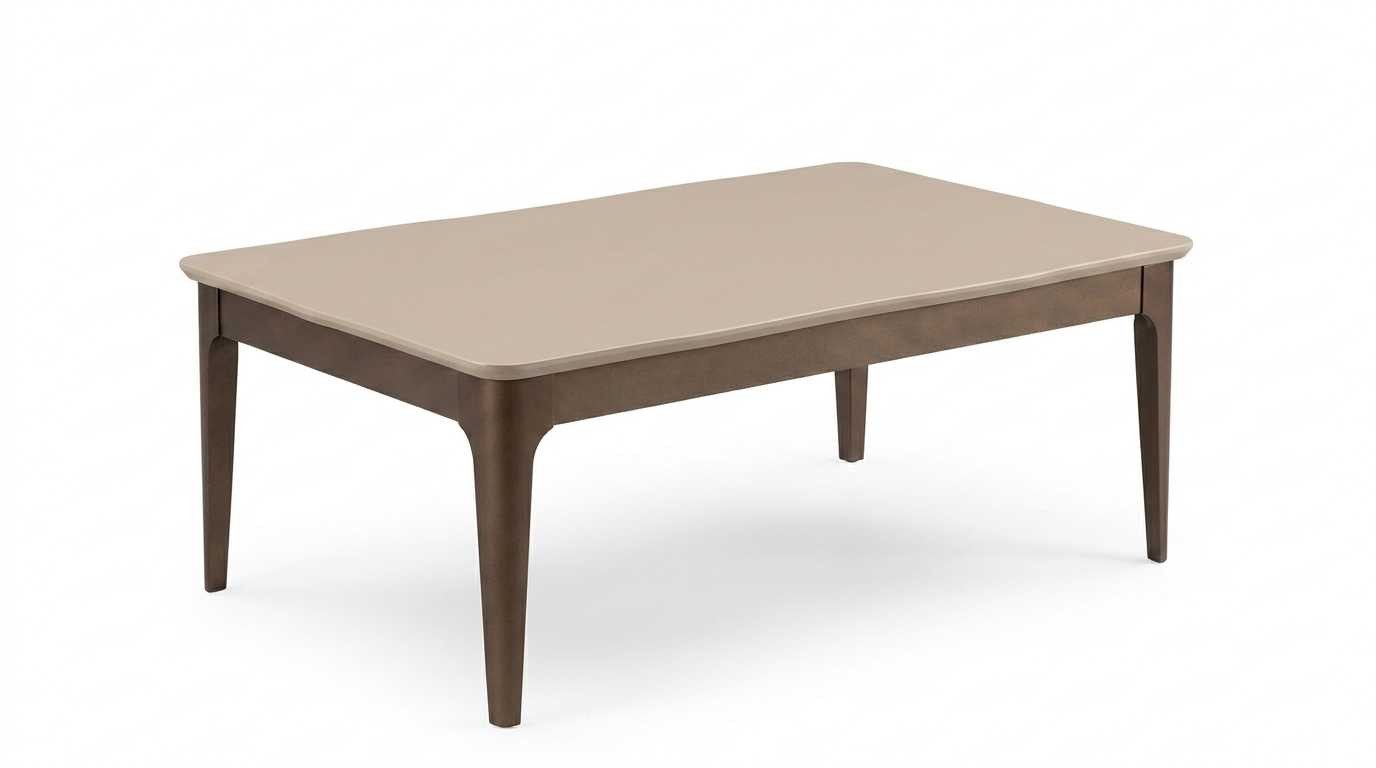 JVmoebel Couchtisch Couchtisch Beige Modern Luxus Beistelltisch Wohnzimmertisch Holz, Made in Europa