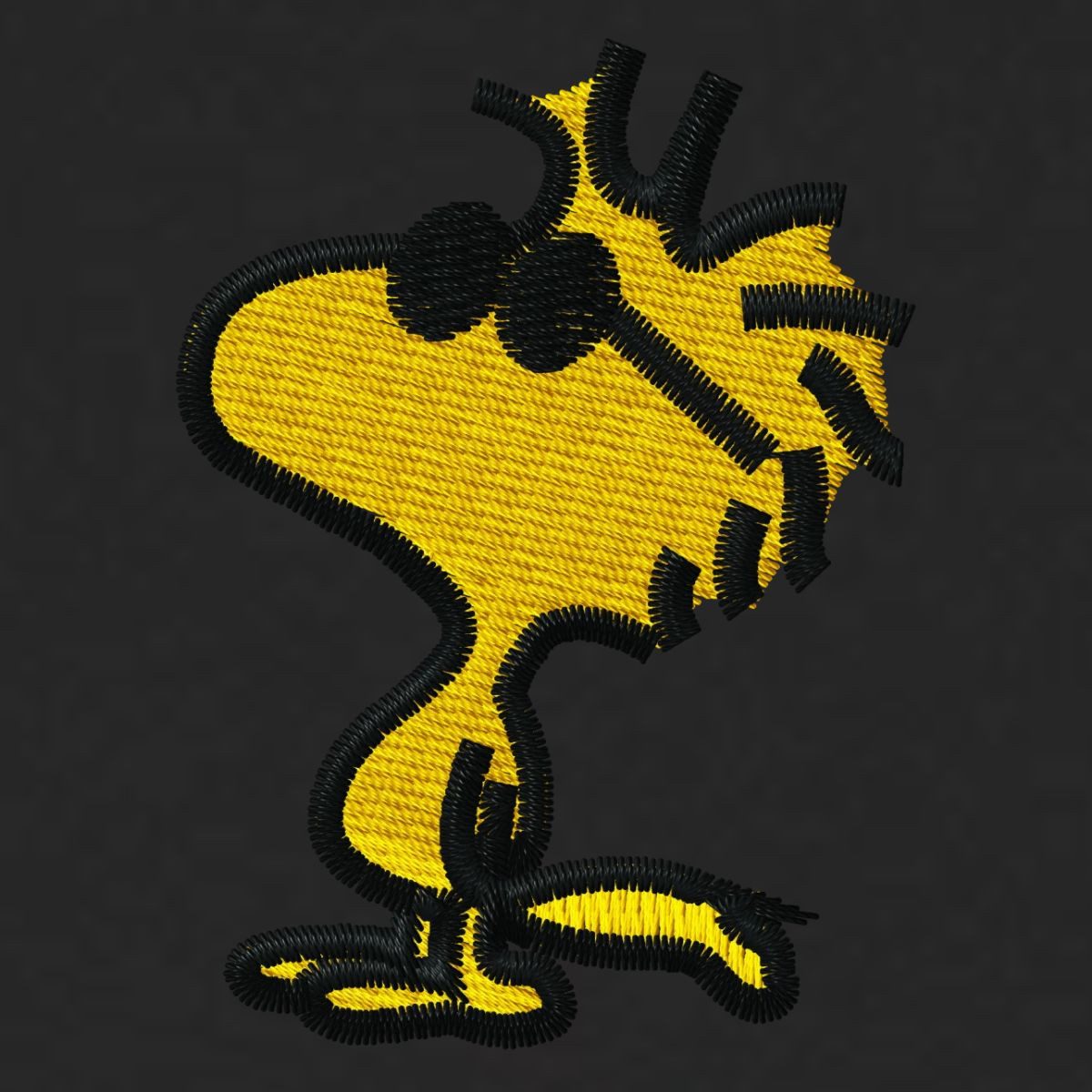 Spreadshirt Hoodie Peanuts Woodstock Sonnenbrille Stick Unisex Hoodie (1-tlg)