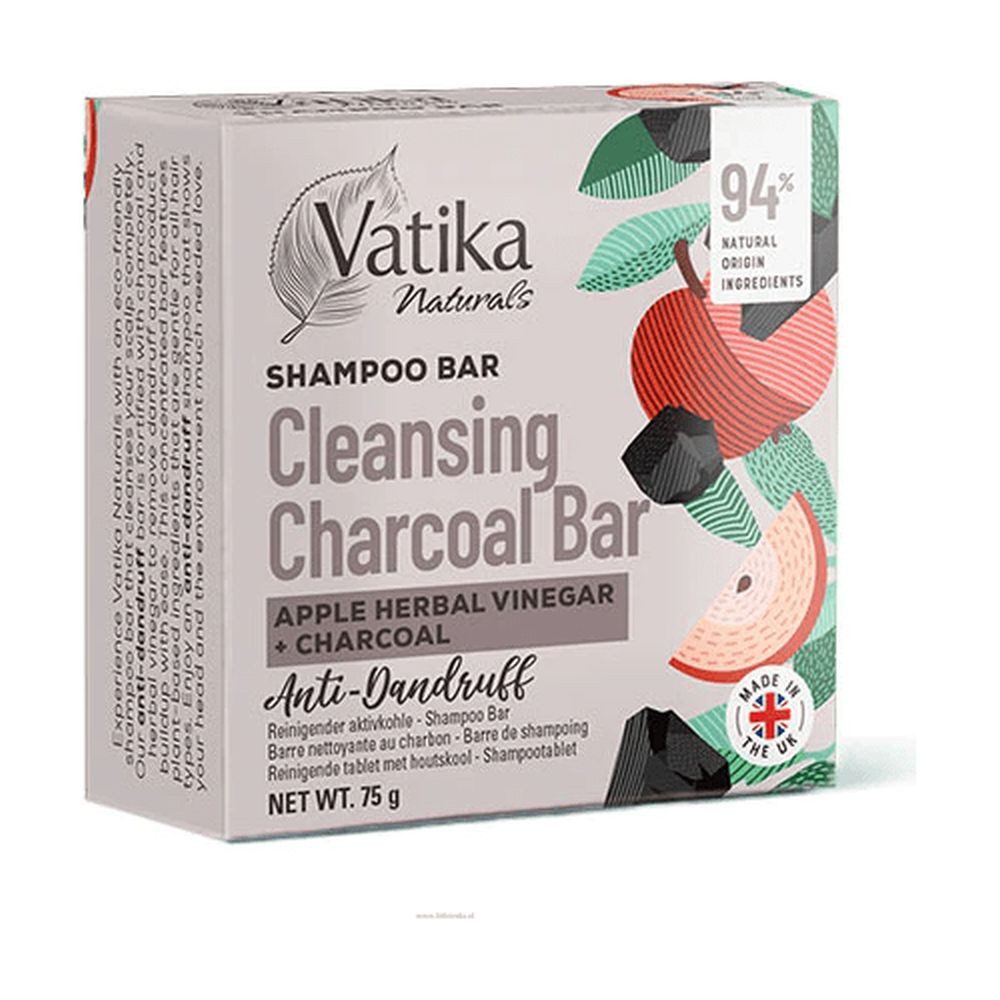 Dabur Haarshampoo Vatika Naturals Anti-dandruff Cleansing Charcoal Shampoo Bar 75g