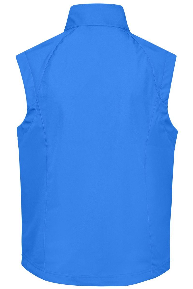 James & Nicholson Funktionsweste Herren Softshell Vest / Atmungsaktiv (2.000g/m²/24h)