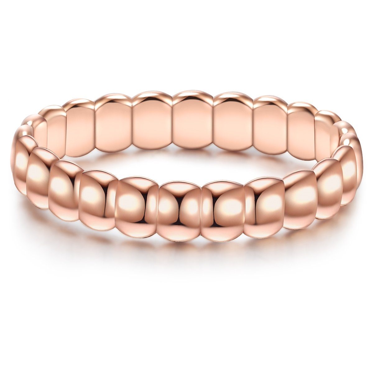 Glanzstücke München Silberring roségold, aus Sterling Silber günstig online kaufen