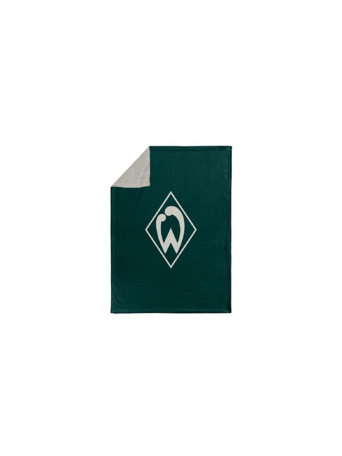 Werder Bremen Tagesdecke SV Werder Bremen Kuscheldecke Raute – Bild 2 von 3