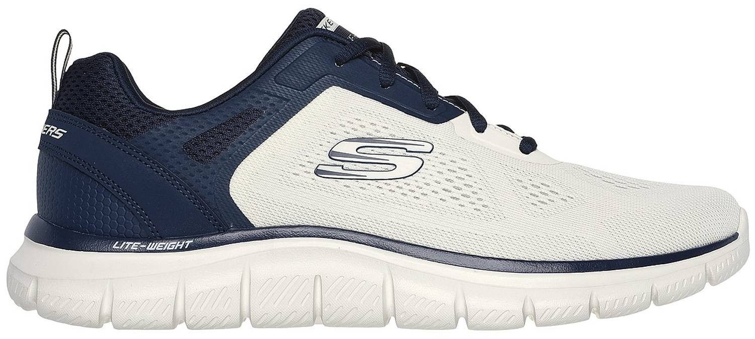 Skechers Skechers Track Broader Off White Engineered/Navy Sneaker