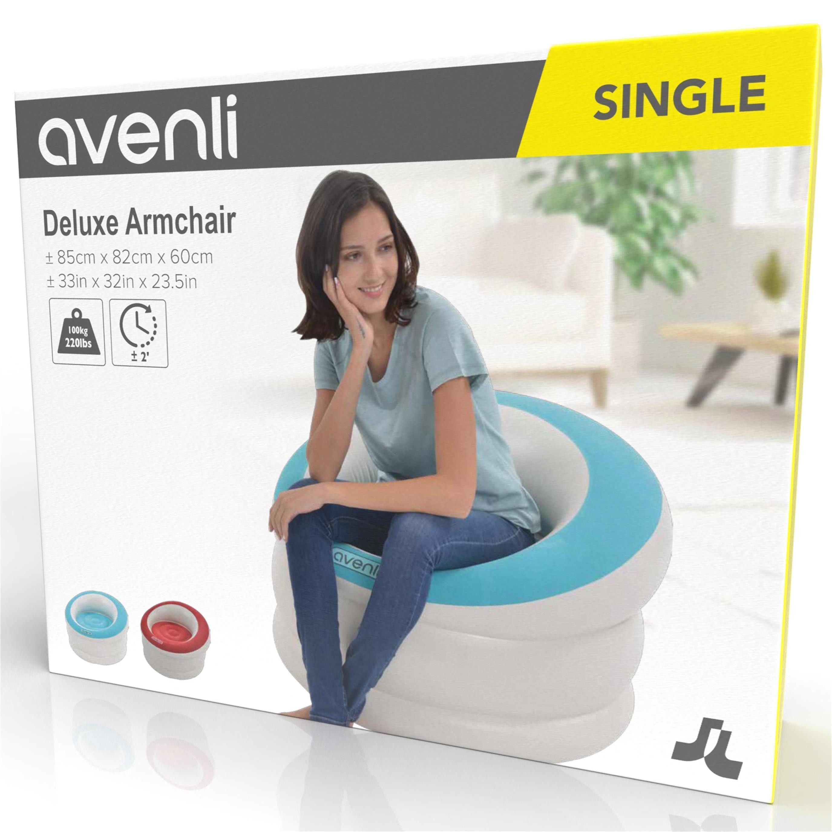 Avenli Luftsessel aufblasbarer Sessel / Luftsessel 85x82x60 cm, blau, (Eint günstig online kaufen