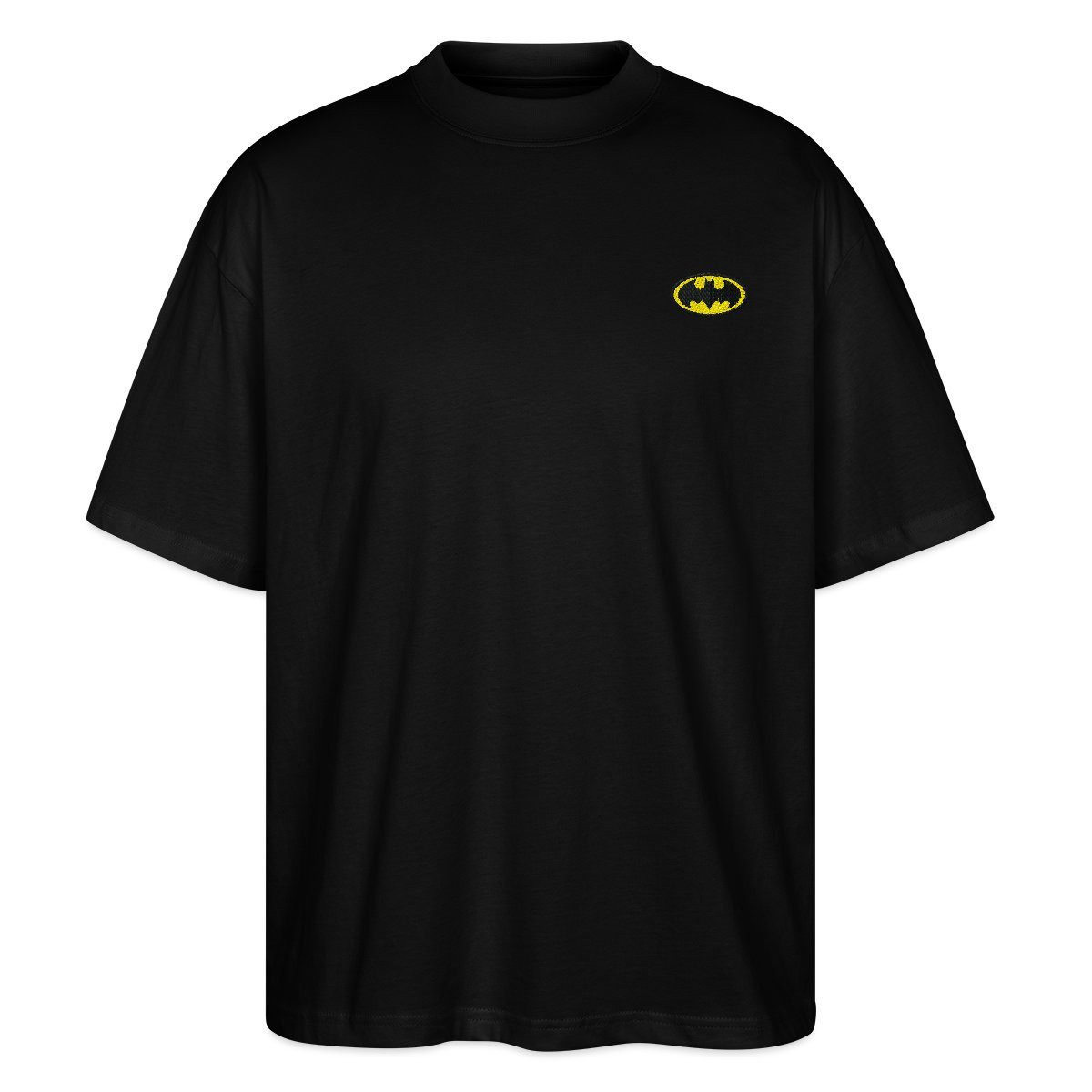 Spreadshirt T-Shirt DC Comics Batman Original Logo Stick Oversized Unisex T-Shirt (1-tlg)