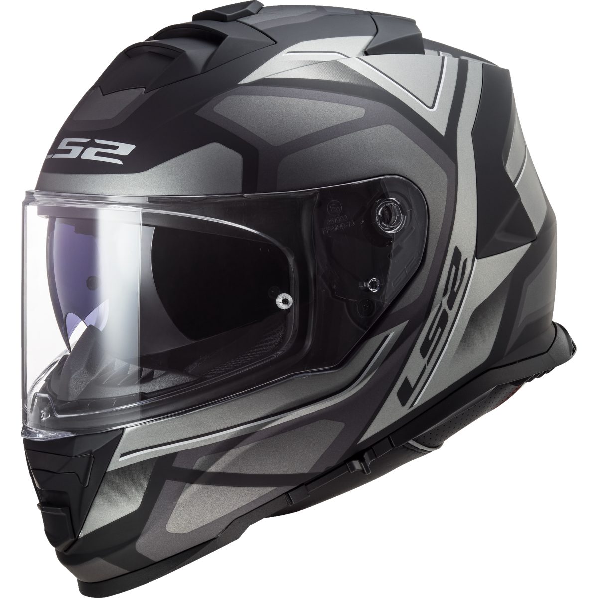 Motorradhelm LS2 FF800 Storm Integralhelm Faster matt-titanium