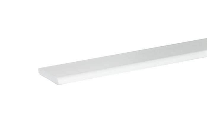 Primo Sockelleiste Primo Wandleiste 90 cm 55 x 9 mm weiß