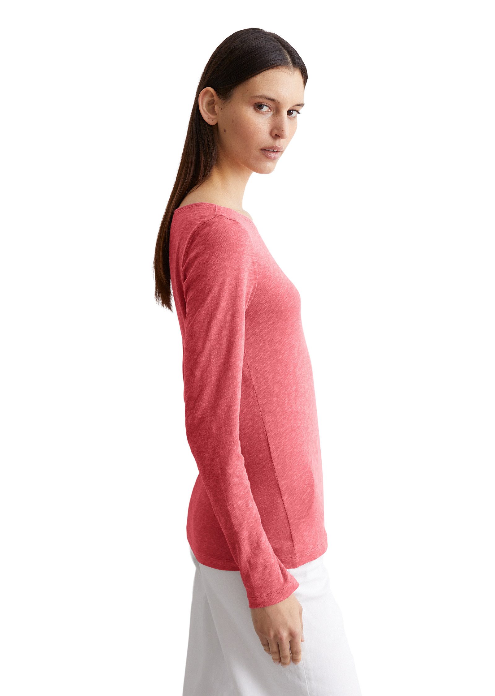Marc O'Polo Langarmshirt aus Slub Jersey günstig online kaufen