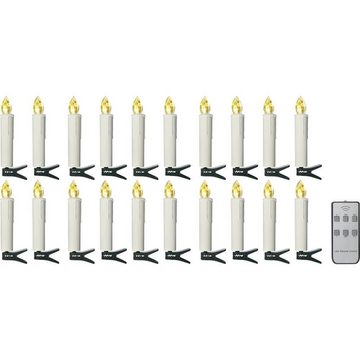 Sygonix Lichterkette Kabellose -Kerzen 20er Set Indoor