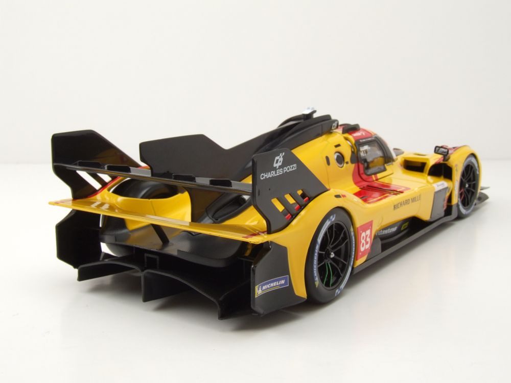 Bburago Modellauto Ferrari 499P #83 24H Le Mans 2025 Kubica Hanson, Maßstab 1:18