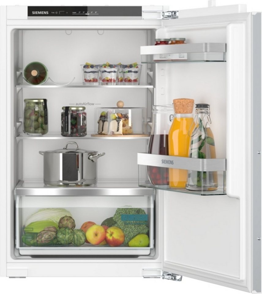 SIEMENS Einbaukühlschrank KI21RVFE0, 87.4 cm hoch, 54.1 cm breit, Obst und  Gemüse bleiben schön knackig