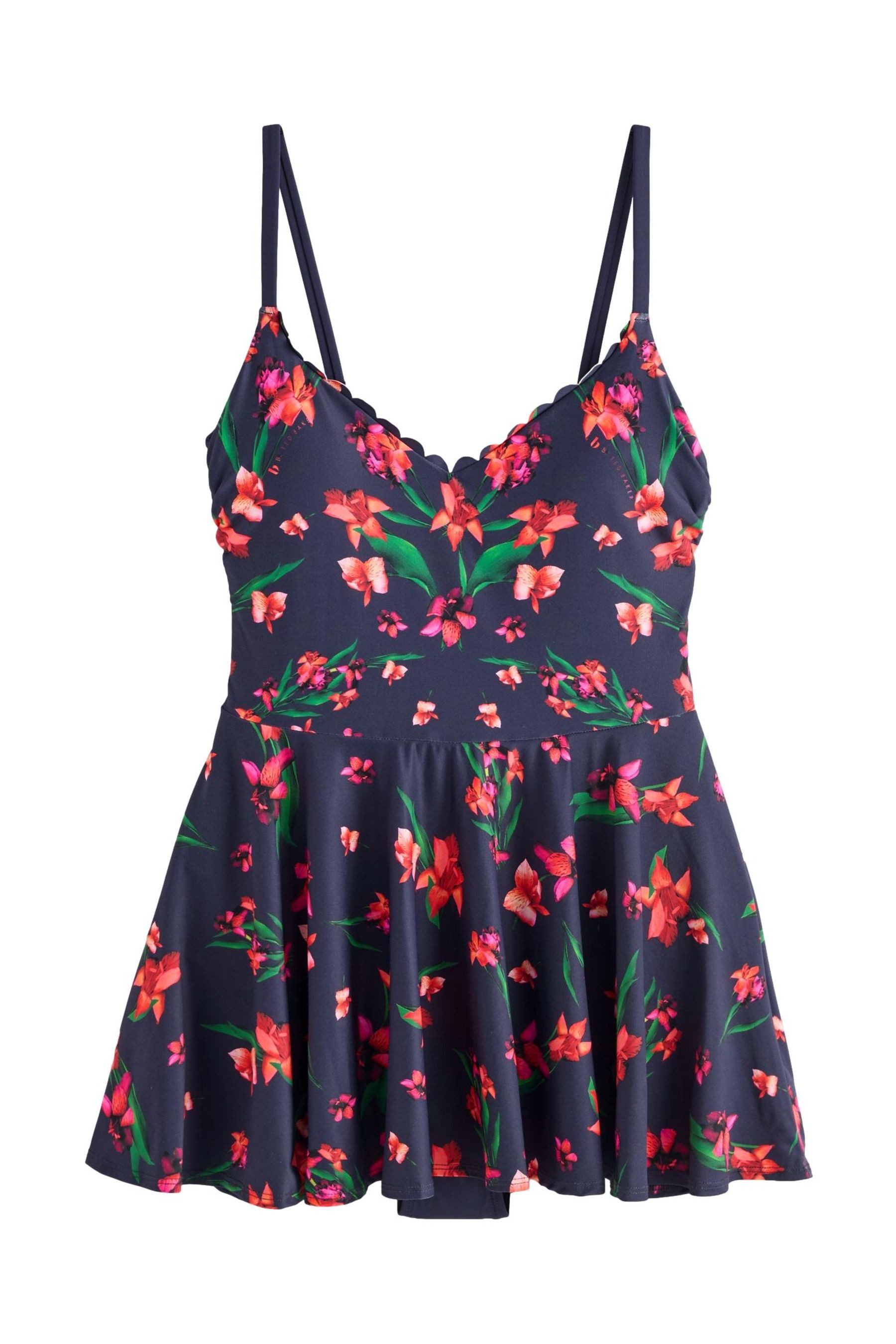 Badeanzug B by Ted Baker bauchformender Badeanzug mit Rock