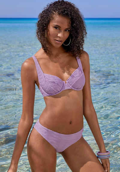 Sunseeker Bügel-Bikini-Top Loretta, mit Strukturmuster