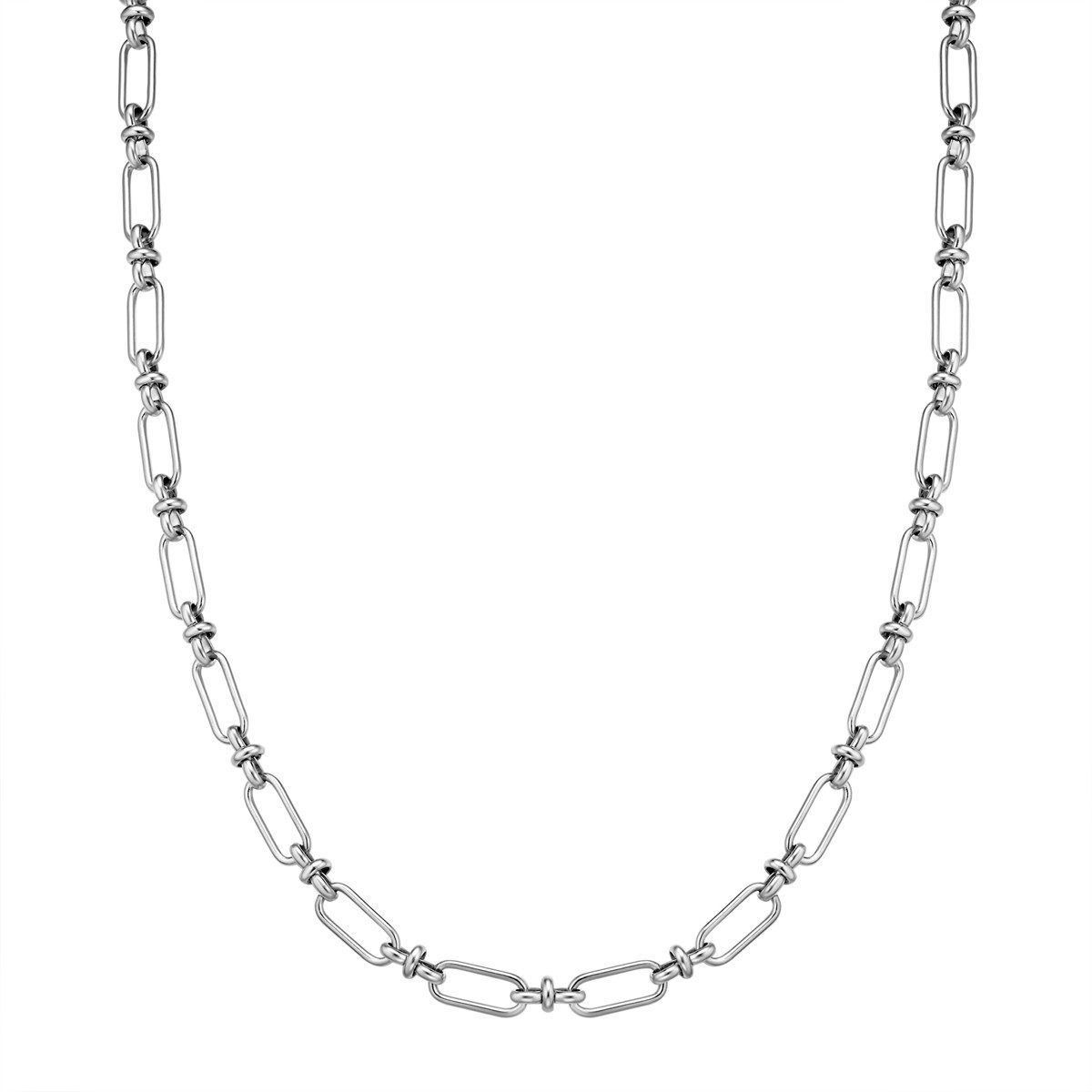 Edelstahlkette silber