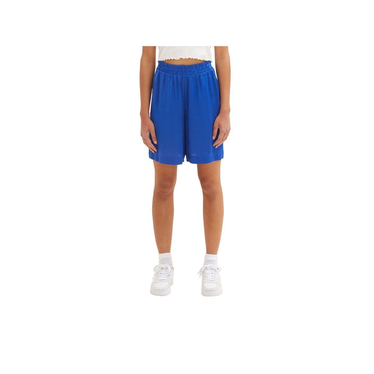 TOM TAILOR Stoffhose blau (1-tlg)