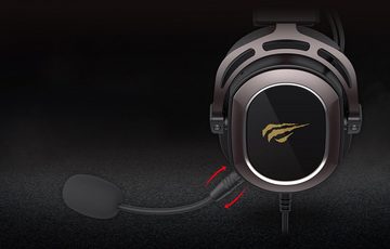 COFI 1453 Gaming Headphones mit Mikrofon 3,5-mm-Klinkenstecker Schwarz Gaming-Headset