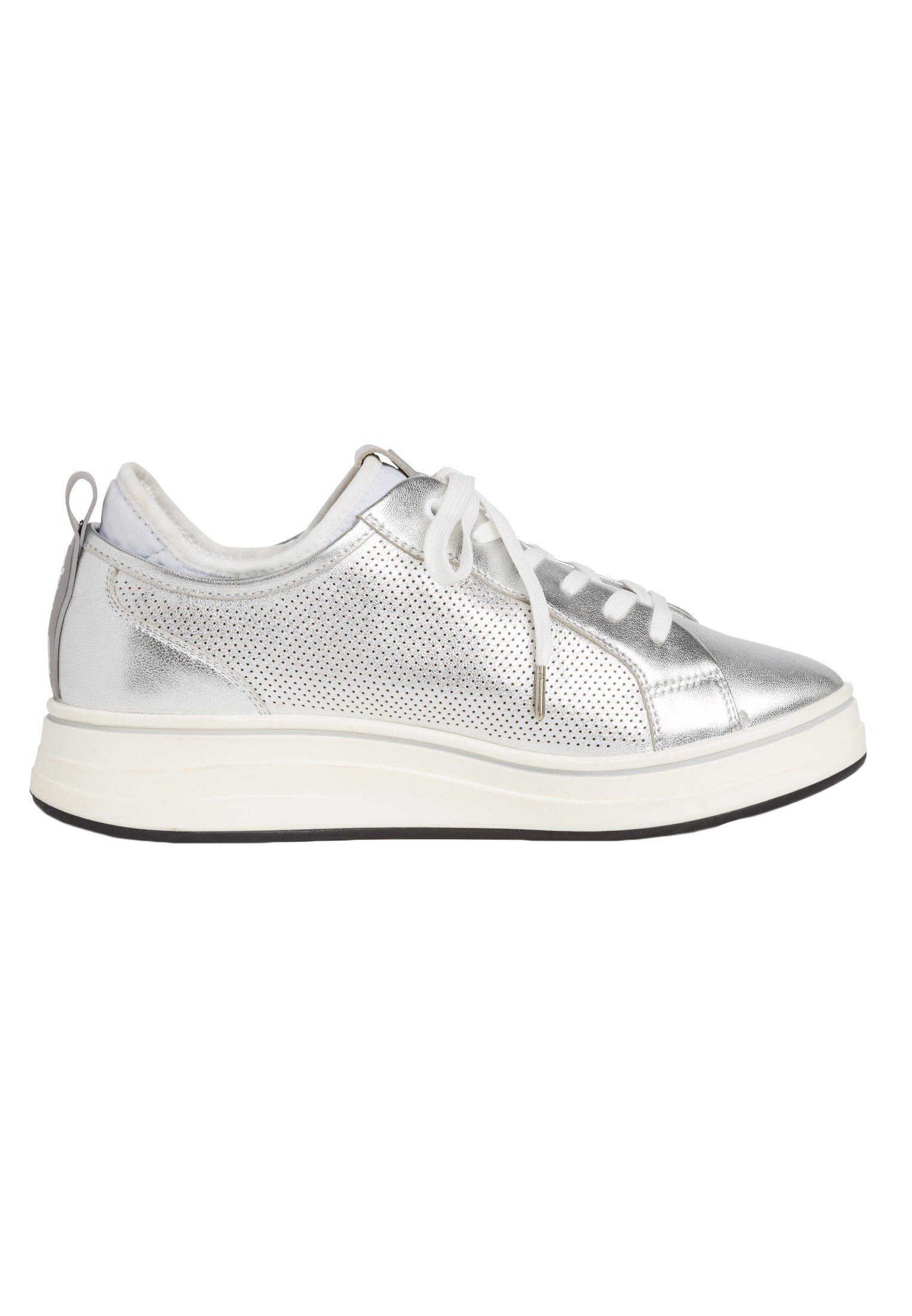 White Tamaris Silver Sneaker 1-23716-24 950