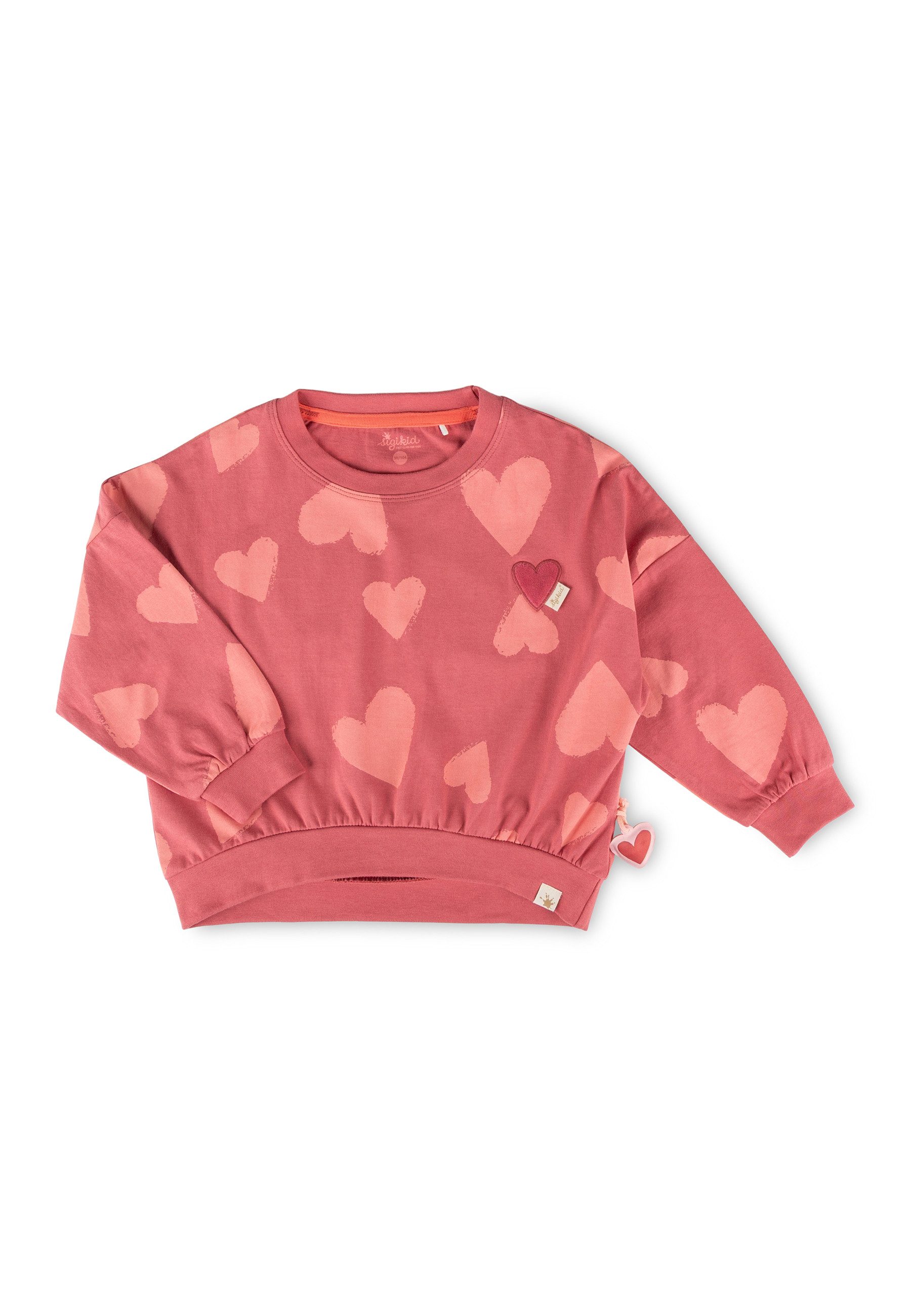 Sigikid Langarmshirt Pink Birds für Kinder Mädchen (1-tlg)